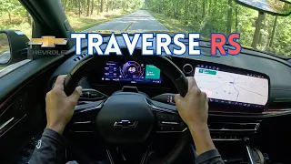 2024 Chevrolet Traverse RS POV Test Drive Adventure