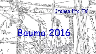 Bauma 2016 Report by Cranes Etc TV