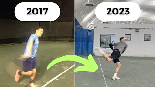 My Tennis Journey So Far. From Beginner to ...  | 2017 - 2023 and beyond #tennis