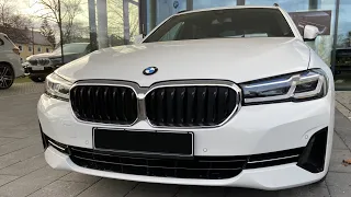 2021 BMW 520d Touring G31 in Alpinweiß uni