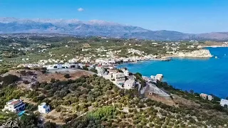 Crete My Second Home - Plaka in August by drone 🌴🌴🌴