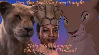 Can You Feel The Love Tonight- Nala One-line multilanguage 1994, 2019, musical