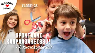 KAMPAAJAREISSU JA KAAMEA KAAMOS? #vaihtovuosisodankylässä vlogi 28