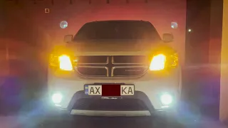 Активація ДХВ Dodge Journey через дальнє світло у півнапруги