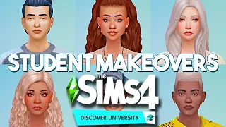 The Sims 4 Discover University Student Makeover