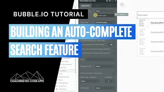 Building an Auto-Complete Search Feature on Bubble.io