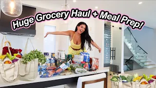 HUGE GROCERY HAUL! Easy & Healthy Meal Prep Ideas!