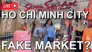 Vietnam Fake Market Shopping 🇻🇳 Saigon's Craziest Market