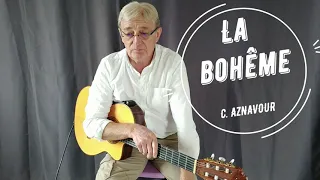 La Bohême ( C. Aznavour) arrangement pour Tutoriels guitare