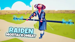 RAIDEN (Mortal Kombat) vs EVERY FACTION | TABS Totally Accurate Battle Simulator Gameplay