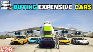 IMPORTING LUXURY CARS FOR SHOWROOM WORTH $800000 | GTA V GAMEPLAY #26