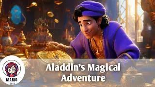 Aladdin's Magical Adventure |cartoon stories in English |@mario toons English