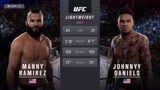 EA UFC 2 ULTIMATE TEAM MATCH KO