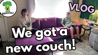 New Couch Assembly | Vlog