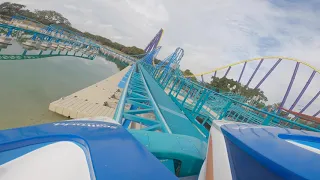 Wave Breaker Front Row POV at Sea World San Antonio