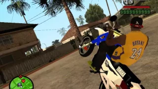 Yamaha Dt 125 Enduro en GTA San Andreas