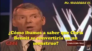 Vince McMahon discute la muerte de Chris Benoit. (Subtitulado en Español.)