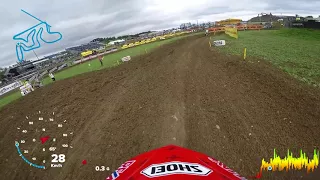 First GoPro Lap with Jeremy SEEWER - MXGP of Switzerland 2017 Presented by iXS   Motocross