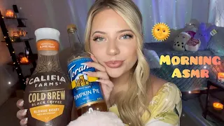 Morning Asmr to Gently Start Your Day 🌞 Skincare, Iced Coffee Making, Scalp Massage