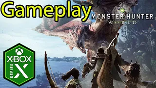 Monster Hunter World Xbox Series X Gameplay