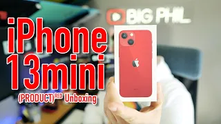 iPhone 13mini 256GB (PRODUCT)RED - Unboxing - The best mini yet