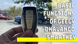 EP11: Basic Functions of Geely Okavango Urban Smart key