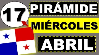 Pirámide Lotería de Panamá para Miércoles 17 Abril 2024 Decenas Suerte Sorteo Miercolito de Hoy
