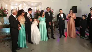 REVELAÇÃO DO SEXO DO BEBÊ NA FESTA DE CASAMENTO! HOMENAGEM PARA OS PAIS!