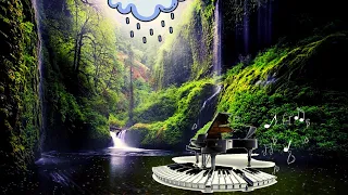 Пианино под шум дождя.Piano to the sound of rain.