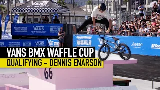 DENNIS ENARSON 1ST PLACE QUALIFYING RUN - VANS BMX WAFFLE CUP 2022