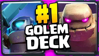 The Best Golem Deck|| Clash Royal😱🤝