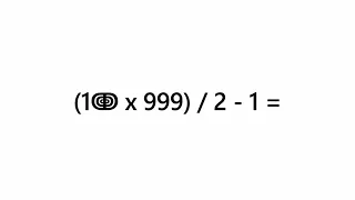 1 Googol / 2 = ?? Add round 3