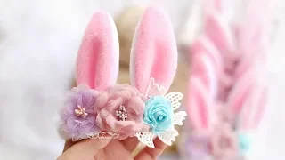 Bunny Ears Headband Craft - How to Make Rabbit Ears