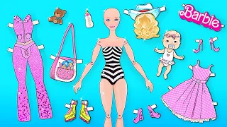 Барби в бумажном мире! 30 идей для кукол