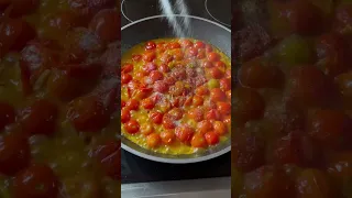 15 Minute Fresh Cherry Tomato Pasta