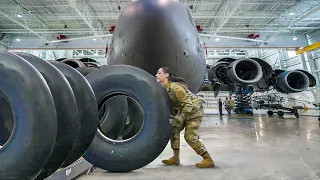 Inside US Air Force Massive Warehouse Storing Billion $ Worth of Spare Parts