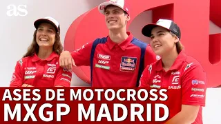 MOTOCROSS | JORGE PRADO, DANIELA GUILLÉN y GABRIELA SEIDEDOS y el MXGP MADRID | AS