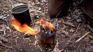 Using Bushcooker Lt Titanium Stove in the Field