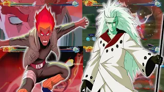 I RECREATED Night Guy VS Six Path Madara FULL FIGHT on STORM 4