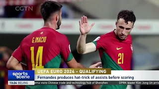 UEFA Euro 2024 Qualifying: Portugal 9-0 Luxembourg｜Bruno Fernandes produces hat-trick of assists