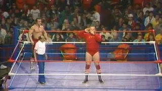 WWF Dynamite Kid vs Nikolai Volkoff