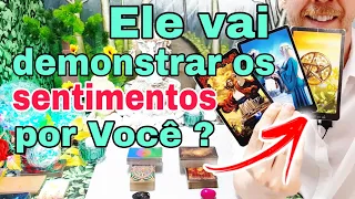 Ele vai demonstrar os sentimentos por mim tarot ? Ele vai se declarar e falar o que sente ? #tarot