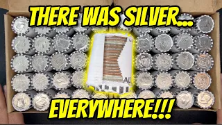 $1000 in Half Dollars Spilling Over in 90% Silver!