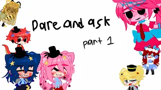 Dare & Asks! (Part 1) || Poppy Playtime || My AU || EmoCleaner