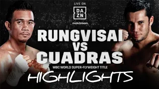 SRISAKET SOR RUNGVISAI VS CARLOS CUADRAS HIGHLIGHTS