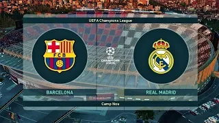 PES 2019 ● Barcelona vs Real Madrid ● FINAL UEFA Champions League ● Gameplay PC