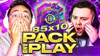 Opening My 85 X 10 Player Pack & Play!!! FIFA 22 PNP w/@KIRBZ63