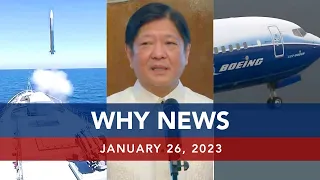 UNTV: Why News | January 26, 2023