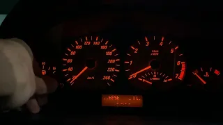 How to - Bmw E46 Gauge cluster Calibration via secret menu DIY