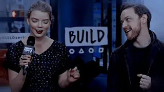 about kisses and «split» // james mcavoy x anya taylor-joy